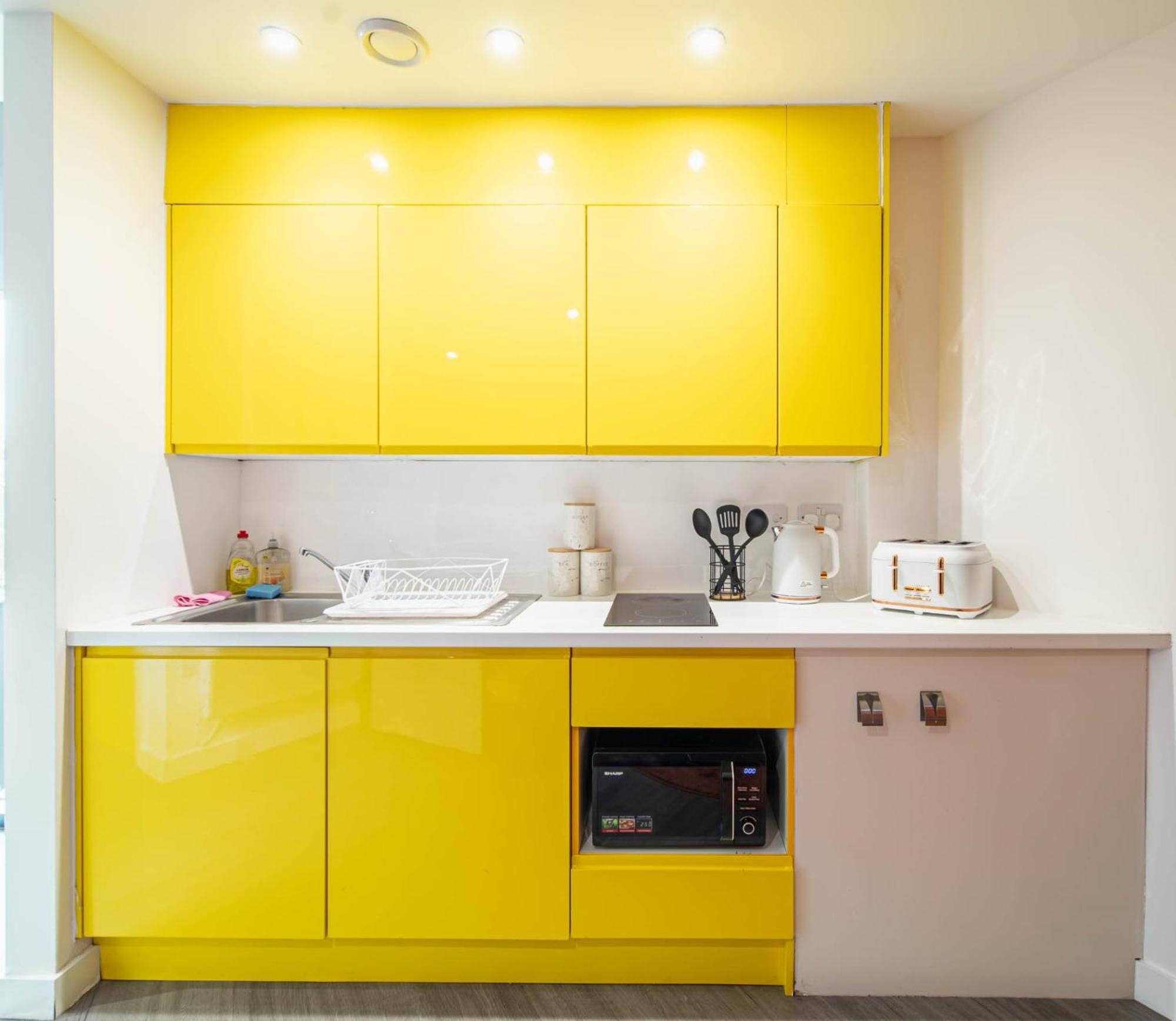 Corner Studio Apartment In Sheffield Exteriör bild